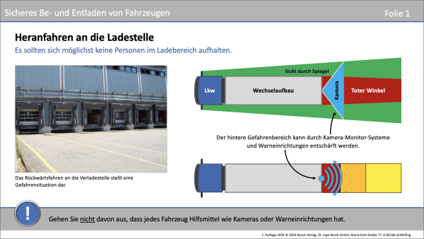 icheres Be- und Entladen von Fahrzeugen